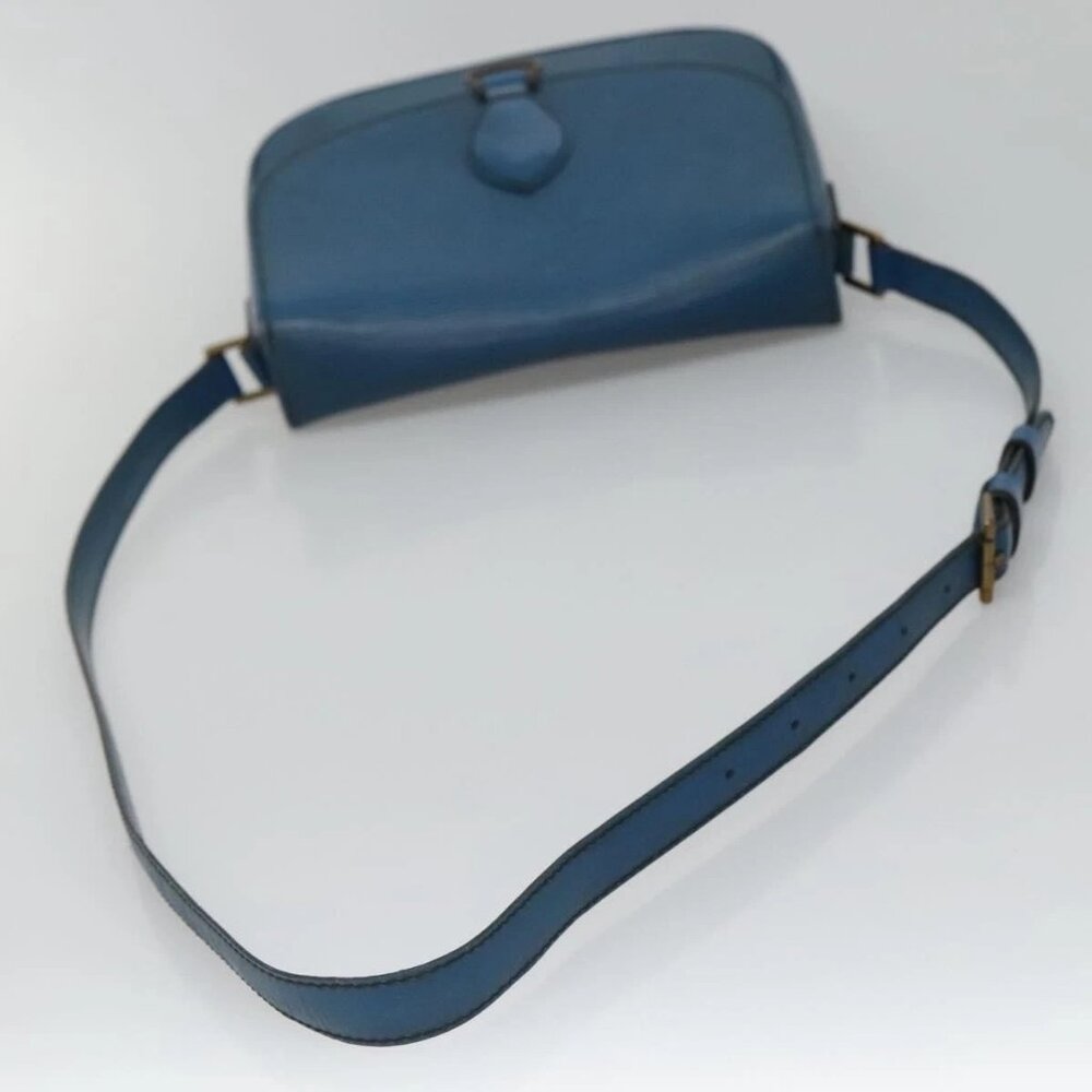 LOUIS VUITTON Epi Saint Cloud GM Shoulder Bag Toledo Blue  LV Auth - Picture 8 of 16